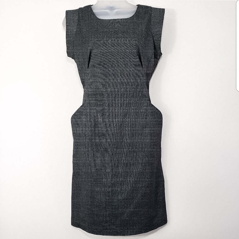 NAF NAF Cinched Waist Flattering Dress, Size M /38